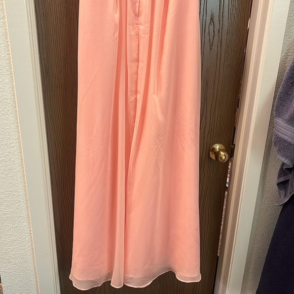 David’s bridal bridesmaid dress size 6 color Bellini - Picture 6 of 6